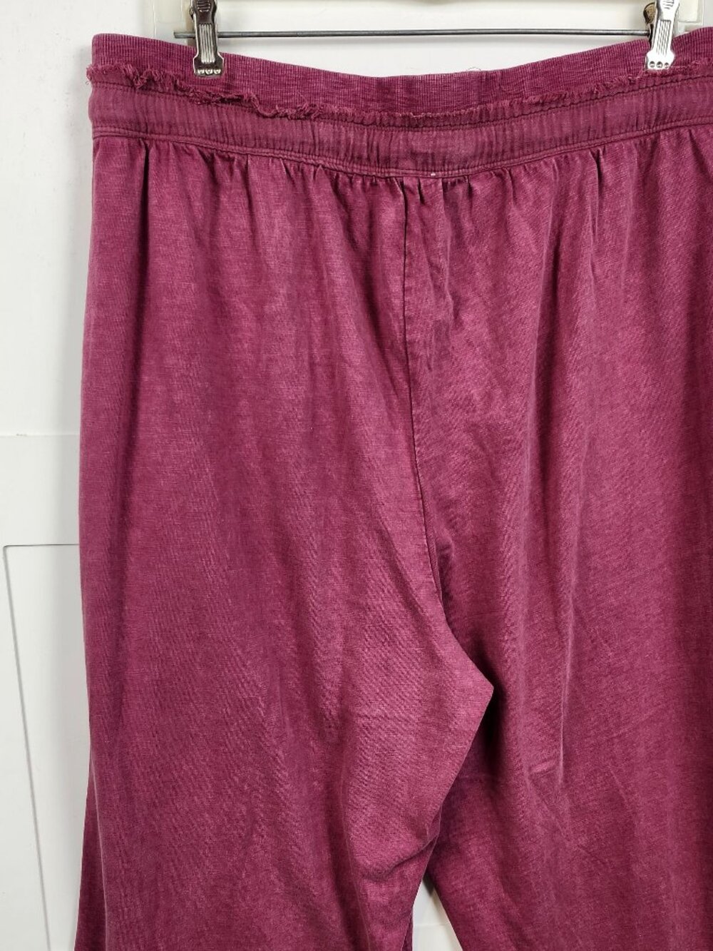 Anthropologie Daily Practice Pink Muslin Yoga Pants Drawstring Relaxed Size L - Picture 6 of 14